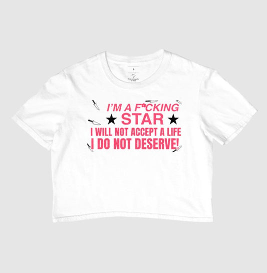 Cropped Delgado "I'm a F*cking Star..."