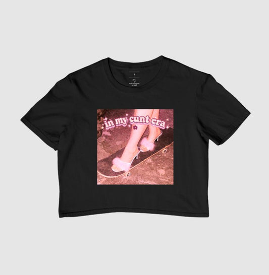 Cropped Delgado "in my cunt era"