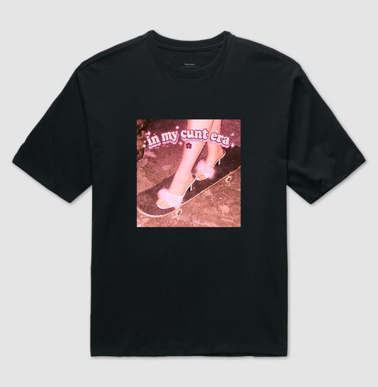 Camiseta Oversized Delgado "in my cunt era"