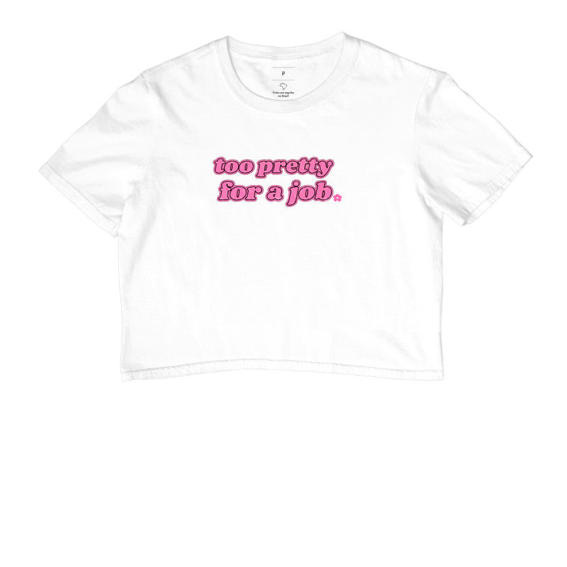 Cropped Delgado "too pretty for a job"