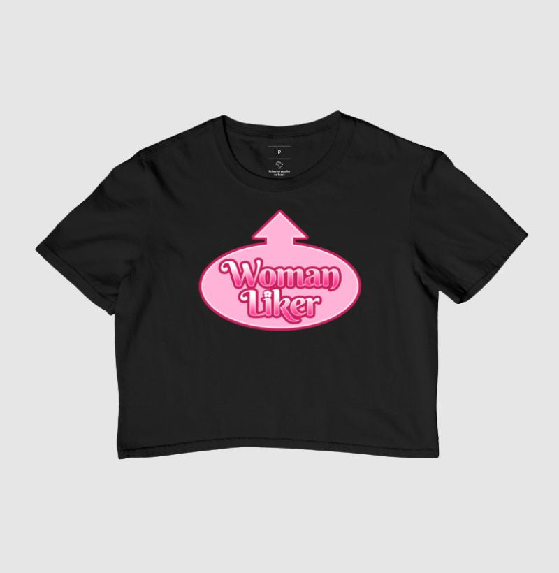Cropped Delgado "Woman Liker"