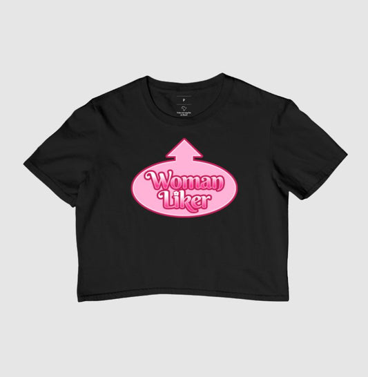 Cropped Delgado "Woman Liker"