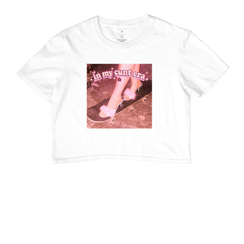 Cropped Delgado "in my cunt era"