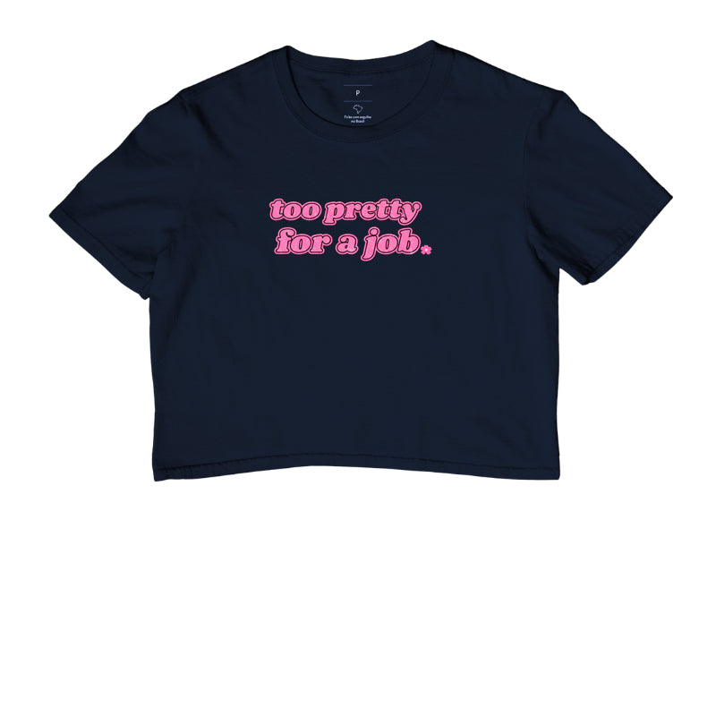 Cropped Delgado "too pretty for a job"