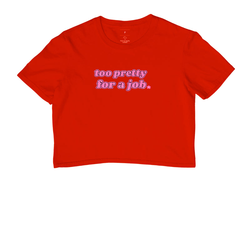 Cropped Delgado "too pretty for a job"