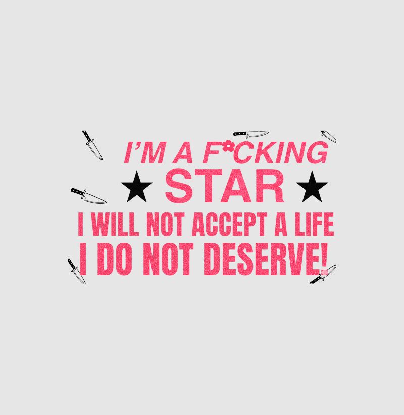 Cropped Delgado "I'm a F*cking Star..."