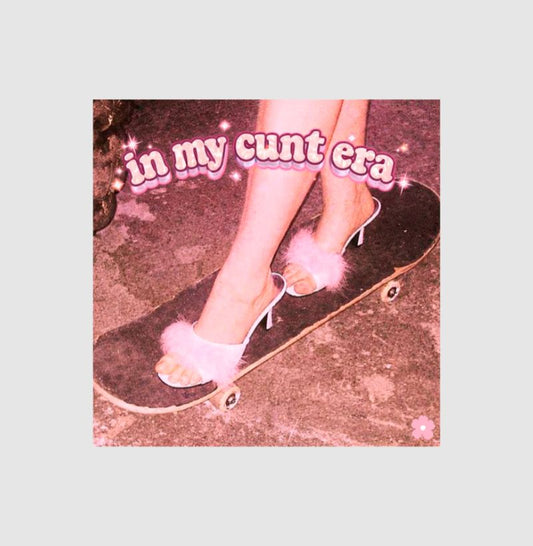 Cropped Delgado "in my cunt era"