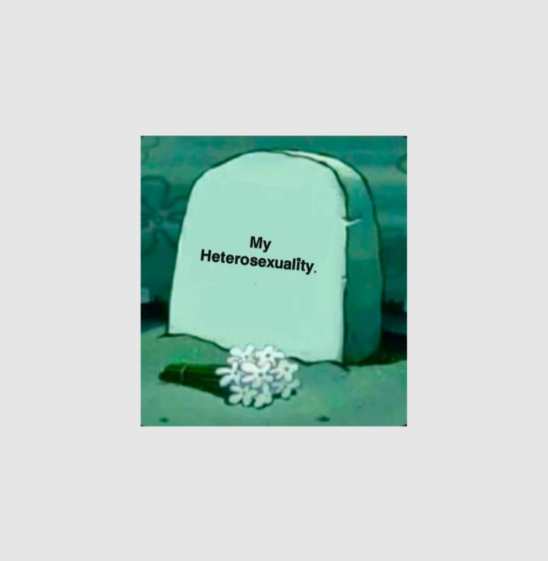Camiseta Oversized Delgado "My Heterosexuality"