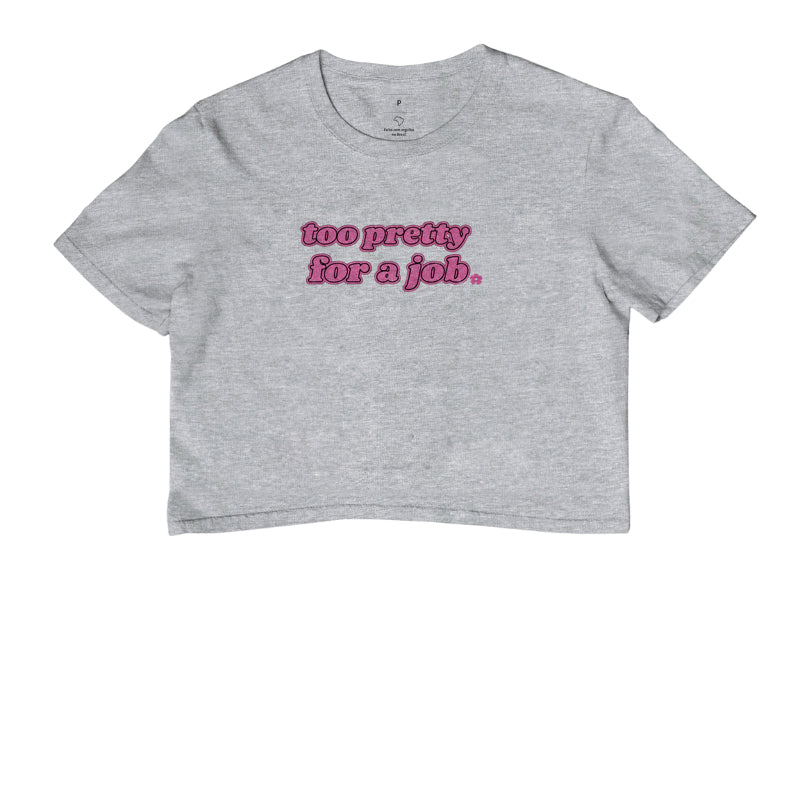 Cropped Delgado "too pretty for a job"