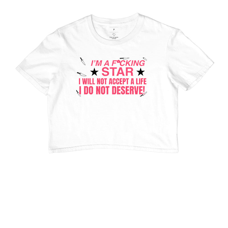 Cropped Delgado "I'm a F*cking Star..."
