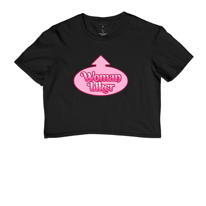 Cropped Delgado "Woman Liker"